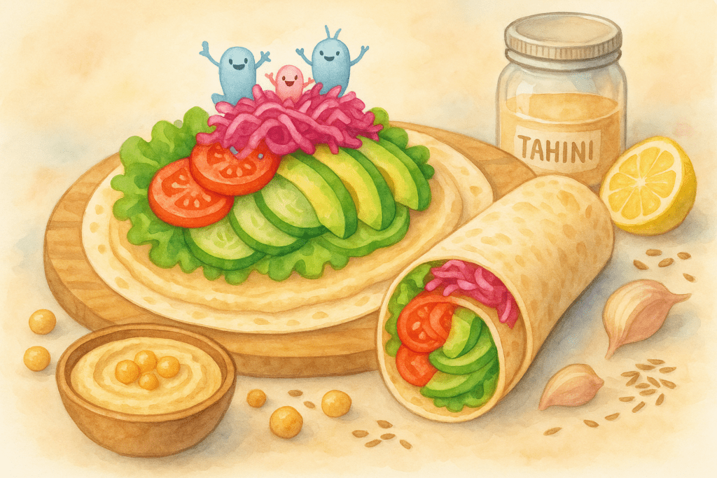 Wraps mit Fermente-Power