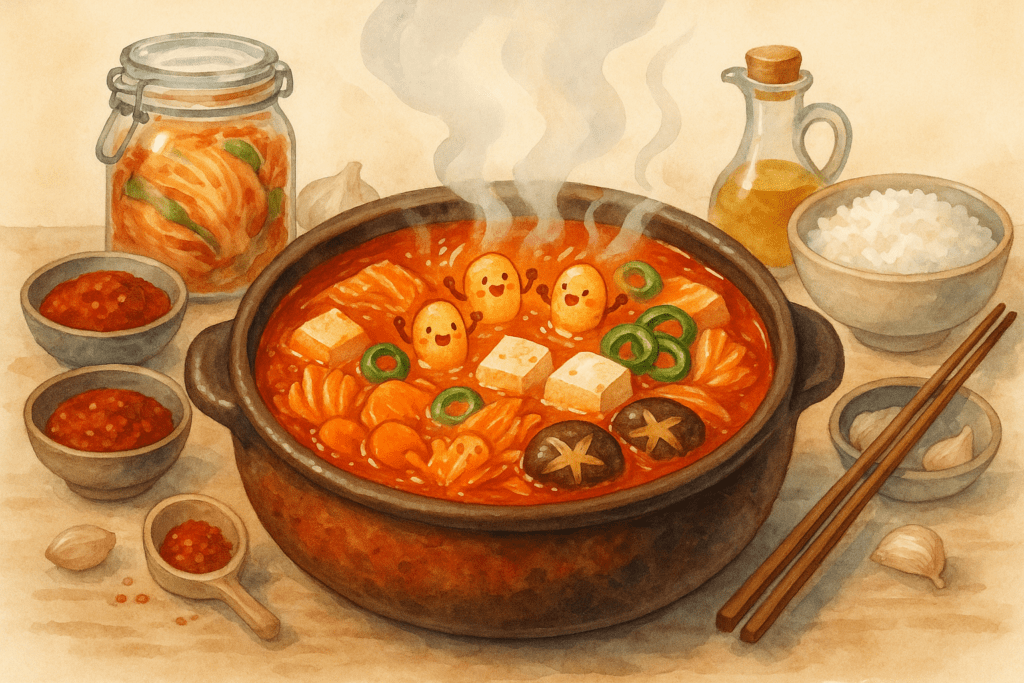 Kimchi-Jjigae —Koreanischer Seelenwärmer