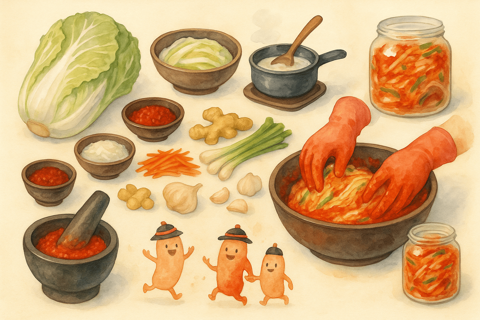 Kimchi – Einfache koreanische Version